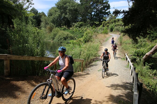 Full Day Ebike Tour in Karangahake Gorge (ex Auckland) - Waihi and the Martha Mine pit