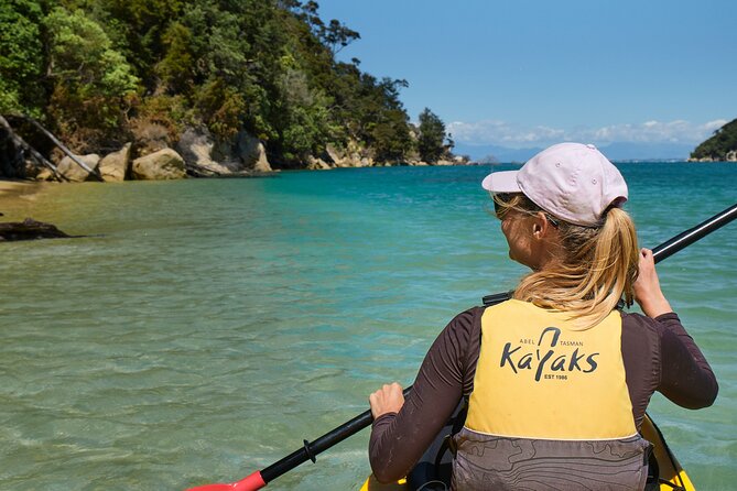 Full-Day Freedom Kayak Rental in New Zealand - Adele Island, birdsong, and fur seals