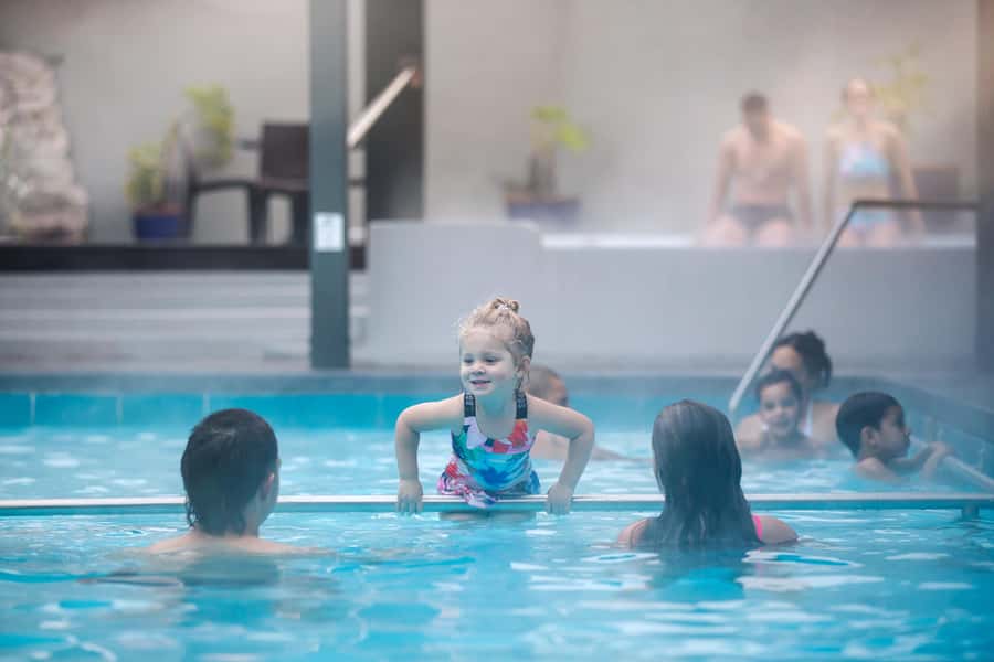 Geothermal and Freshwater Combo Family Pools in New Zealand - Two Rachel Spring pools change the pace