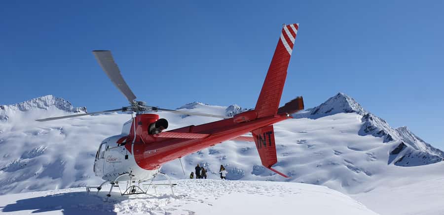 Glacier Explorer & Earnslaw Burn Helicopter Flight - From Queenstown to the ice in 50 minutes