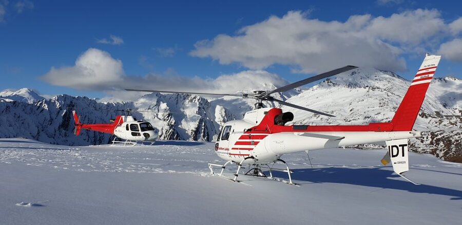 Glacier Explorer & Earnslaw Burn Helicopter Flight - The flying and the crew