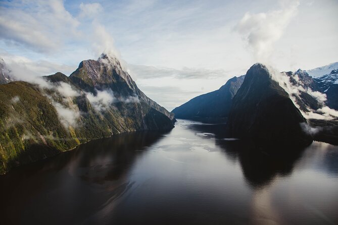 Glacier Galore Helicopter Scenic Flight from Milford Sound - Pembroke Glacier, alpine lakes, and the approach to Mount Tutoko