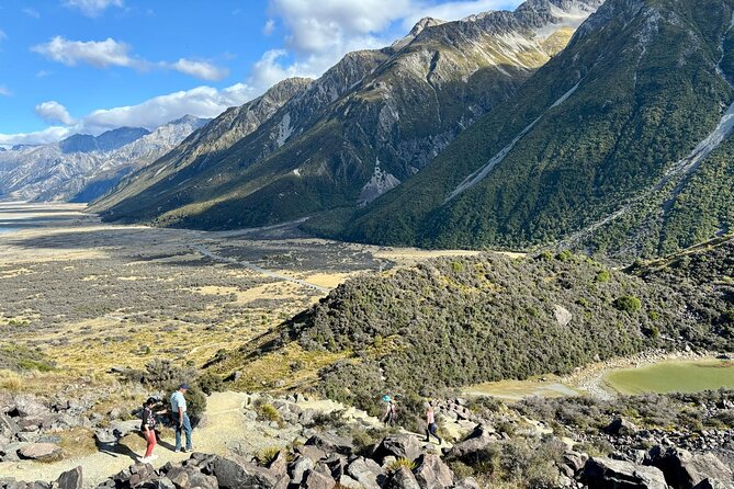 Glentanner High Country Heli Hike - Glacial scenery and the Tasman River Delta