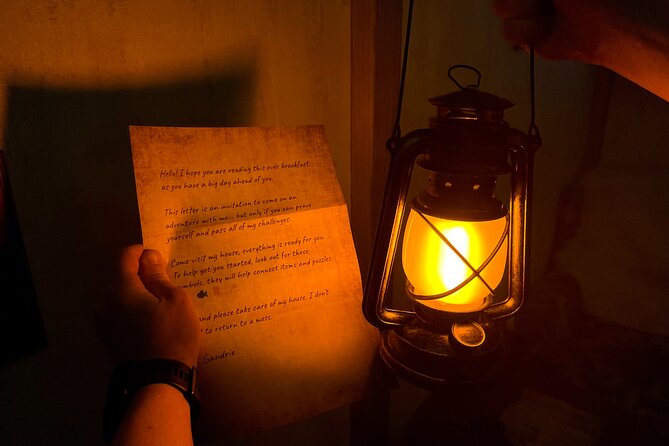 Gnome's Adventure Escape Room Experiences - Props, lighting, and the feel of the room