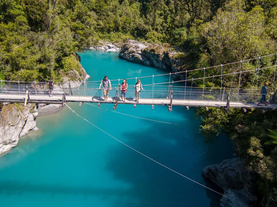 Greymouth: Hokitika Gorge and Tree Top Walkway Half-Day Tour - The drive inland from Greymouth