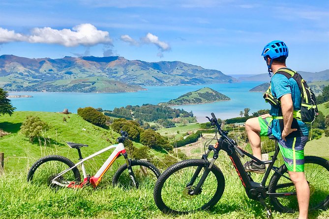 Guided Electric Mountain Bike & Sea Kayak Tour in Akaroa - From Akaroa’s coast to the crater summit