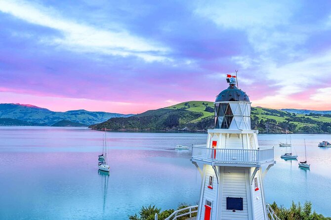 Guided Electric Mountain Bike Tour- Akaroa Explorer - The lighthouse and places of Maori significance