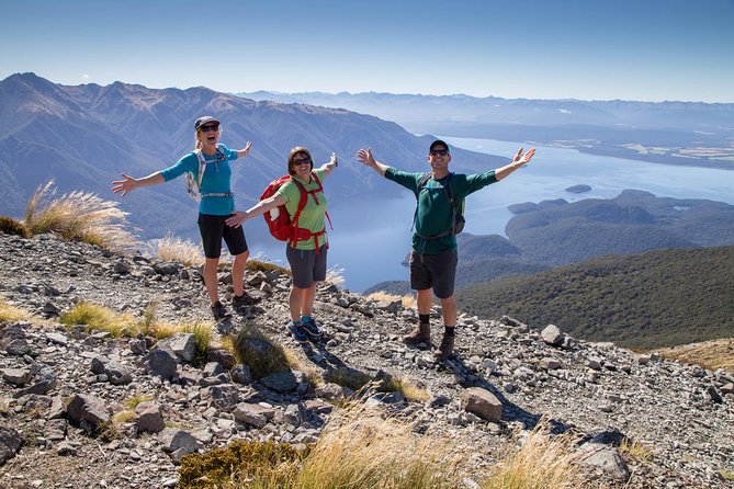Guided Kepler Track Heli Hike - Returning across Lake Te Anau by water taxi