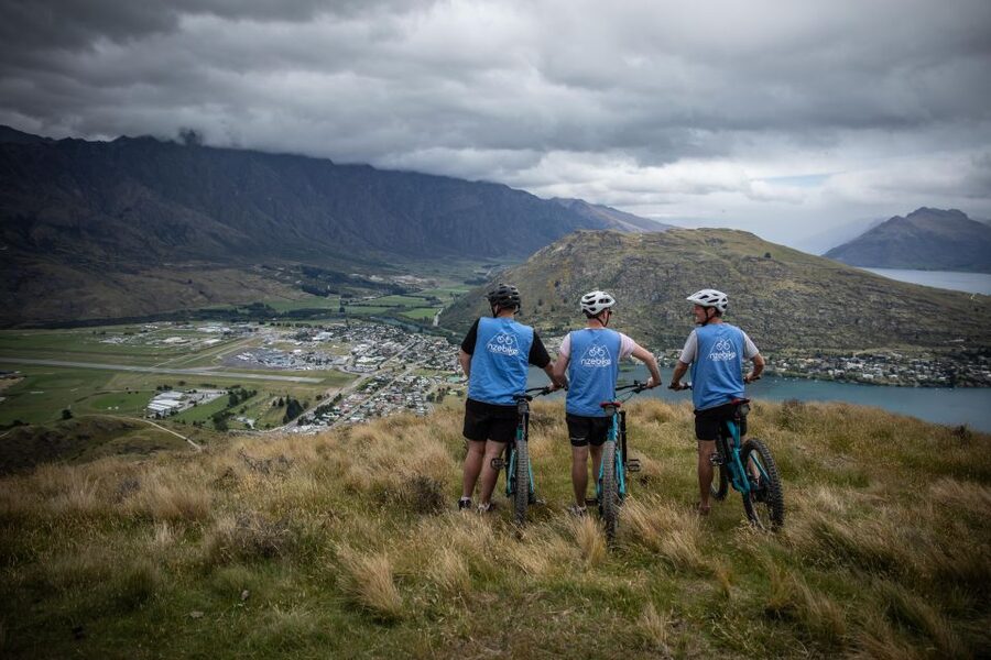 Guided Mountain E-bike Tour - Ride to the Sky - Meeting your guide in Frankton