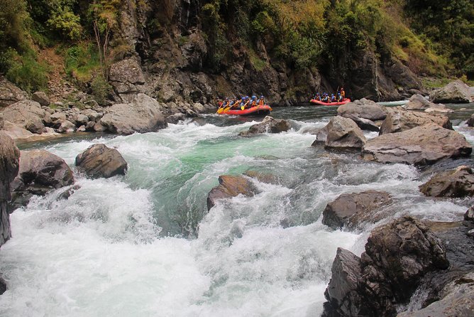 Half Day, Grade 5, White Water Rafting on the Rangitikei River - Cold water, safety gear, and comfort after the run