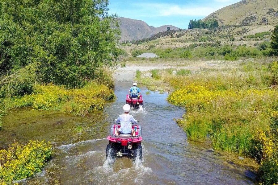 Hanmer Springs 2-Hour Quad Bike Safari - Following Hanmer Springs back roads