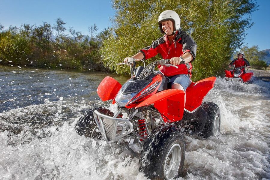 Hanmer Springs 2-Hour Quad Bike Safari - A small group helps, but it does not guarantee speed