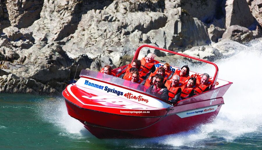Hanmer Springs Jet Boat Adventure Tour - The Waiau Gorge sets the scene