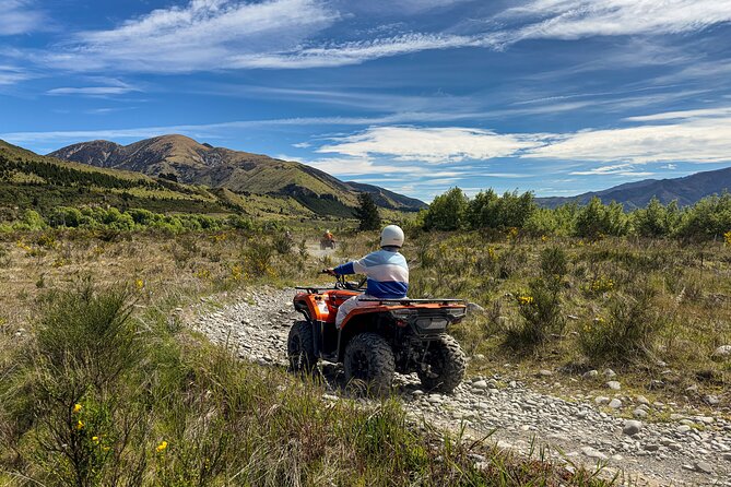 Hanmer Springs Quad Bikes - Getting comfortable on the quad bike