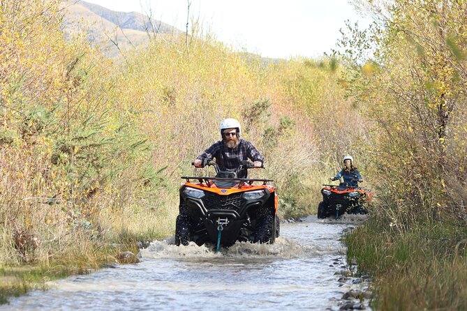 Hanmer Springs Rafting and Quad Bike combo - Quad biking through open country