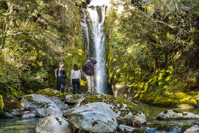 Heli-Picnic Alpine Lake Kahurangi National Park - The waterfall walk and time by the water