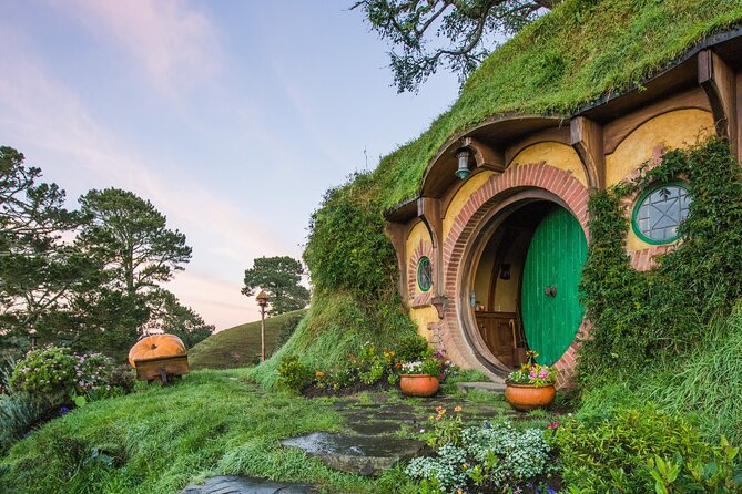 Hobbiton Movie Set Banquet Experience Private Tour From Auckland - Walking through the 12-acre Shire at dusk