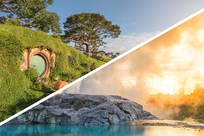 Hobbiton & Rotorua Small Group Tour including Te Puia from Auckland - Hobbiton: movie scenery with real touring polish