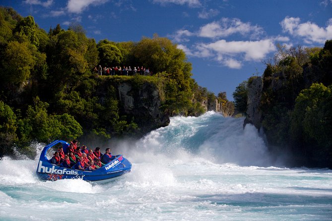 Hukafalls Jet Boat Ride in Taupo - The main event at Huka Falls