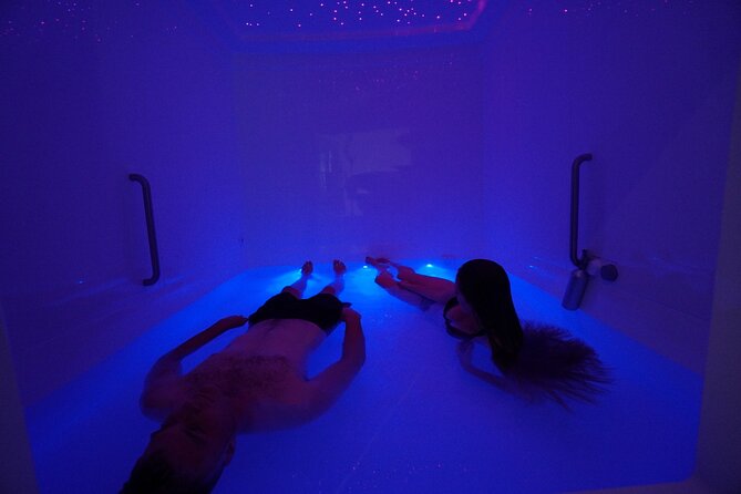 Infinity Float Tank Experience for Couples - Epsom salt, warmth, and the weightless feeling