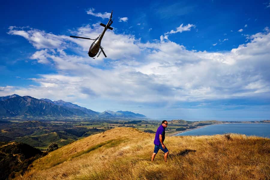Kaikōura: 45-Minute Whale Watching Helicopter Tour - What to bring for the 45-minute flight
