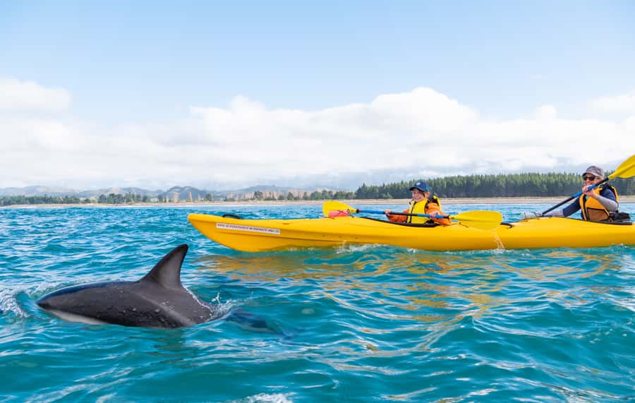 Kaikoura: Guided Family Kayaking Adventure - The first briefing and getting into the kayak