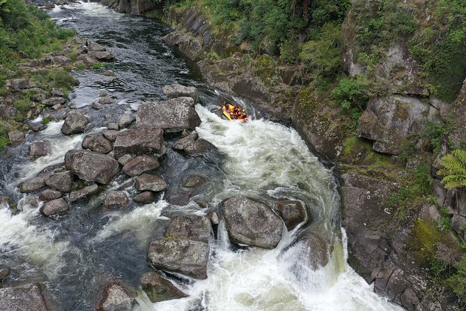 Kaituna Cascades - Grade 5 Wairoa River near Tauranga - Guide quality and safety are important here