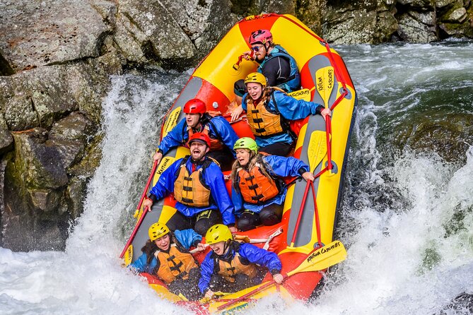 Kaituna Cascades - Grade 5 Wairoa River near Tauranga - Mothers Nightmare starts the serious work