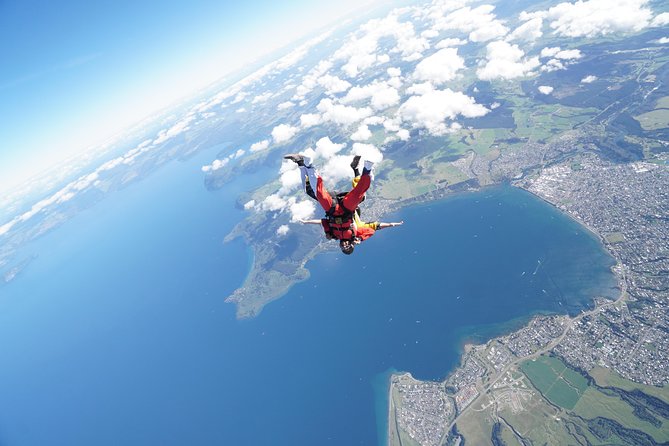 Lake Taupo 12,000-Foot Tandem Skydiving - The aircraft exit and 40-second freefall