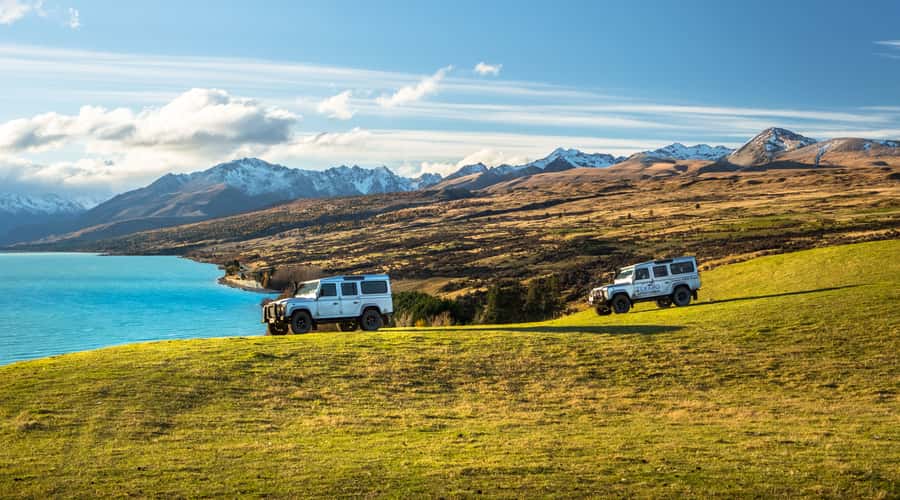 Lake Tekapo: Glaciers, Mountains, and Landscapes Scenic Tour - The best photo stops around Tekapo and Pukaki