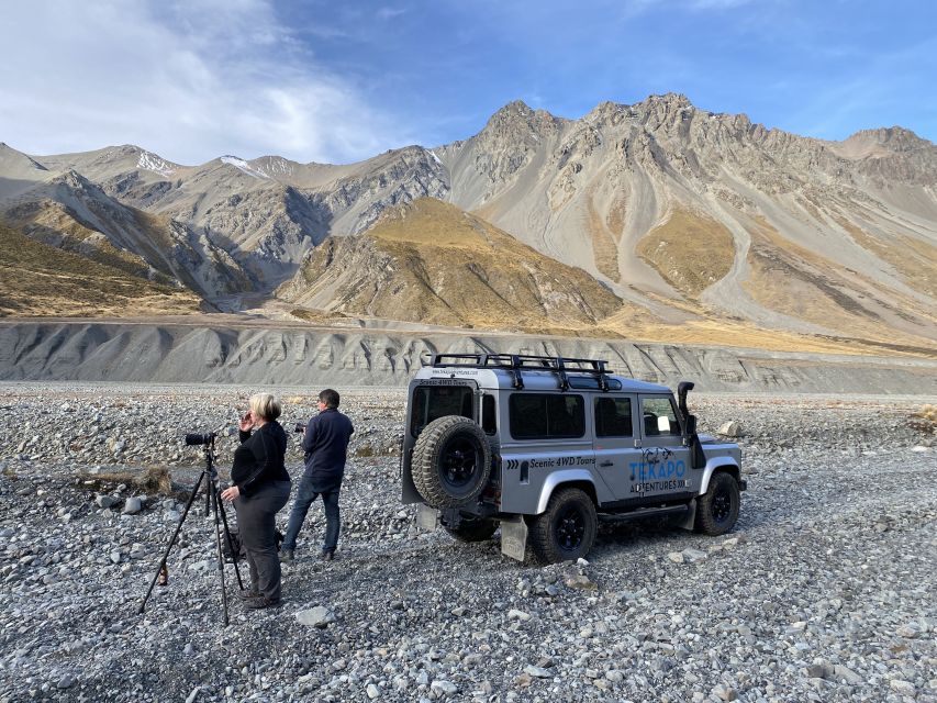 Lake Tekapo Scenic 4WD Cass Valley Wilderness Tour - FAQ