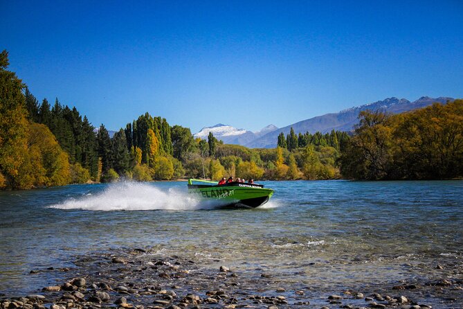 Lakeland Jet Boat Adventure - Clutha River - From calm Lake Wānaka to the fast Clutha River