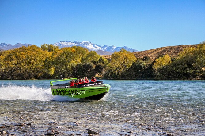 Lakeland Jet Boat Adventure - Clutha River - The guides add more than driving skill