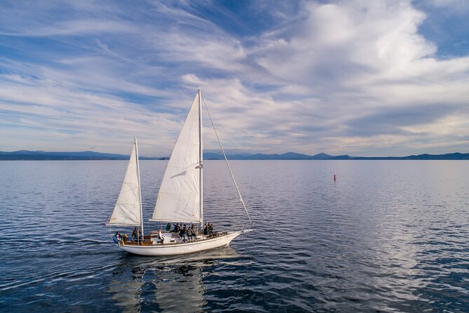 Maori Rock Carvings Eco Sailing Taupo - The electric yacht and the pace of the cruise