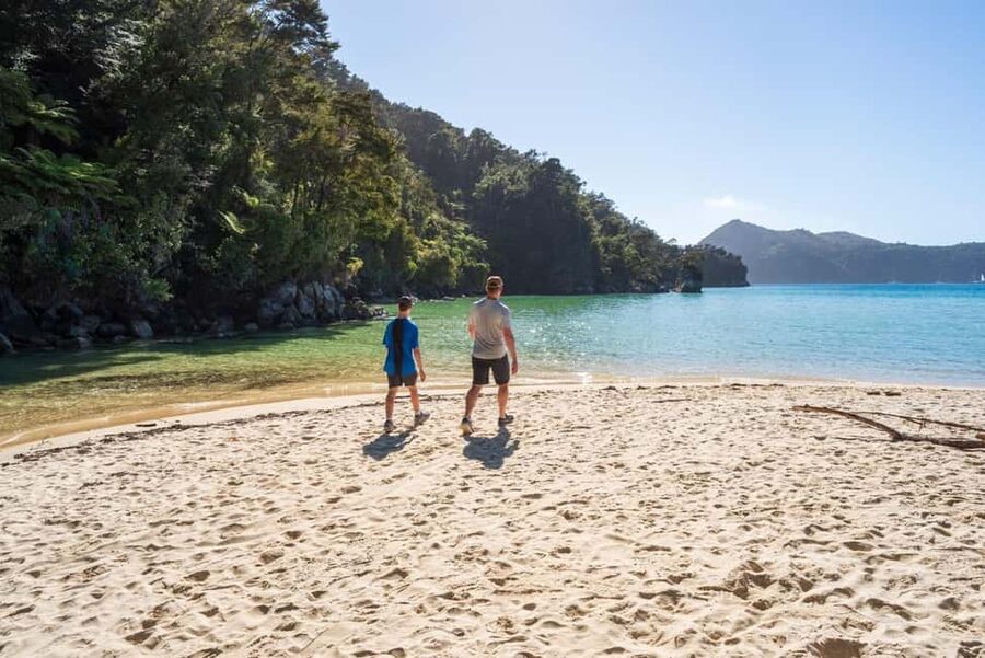 Marahau: Abel Tasman Kayaks Kayak and Walk - Paddling past twelve golden beaches