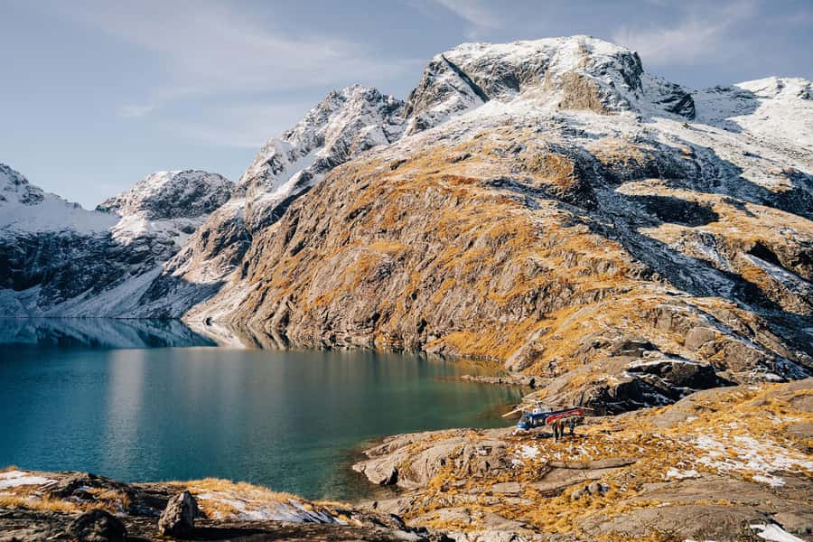 Milford Sound: 1.5-Hour Helicopter Tour with Two Landings - Landing in Milford Sound for about 15 minutes