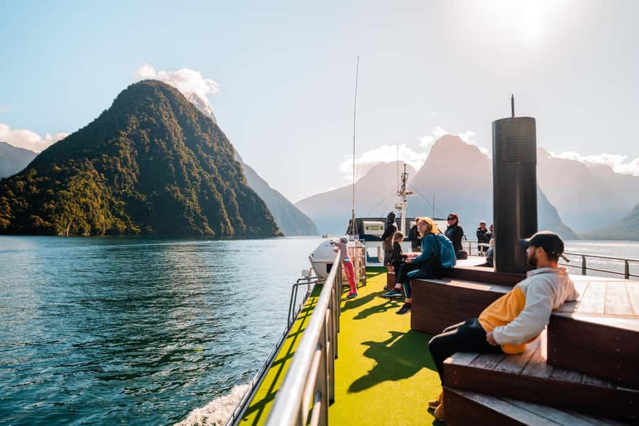 Milford Sound: 2-Hour Wildlife & Nature Cruise - Getting close to Milford Sound’s waterfalls