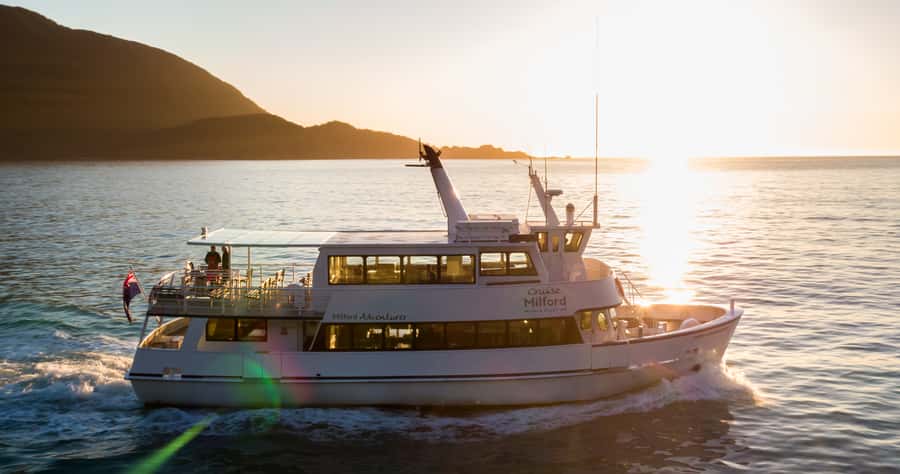 Milford Sound: Boutique Small-Boat Cruise - Sterling Falls brings the return journey to life
