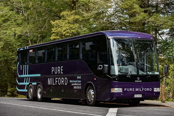 Milford Sound Coach and Cruise tour from Queenstown - Te Anau gives you two useful breaks