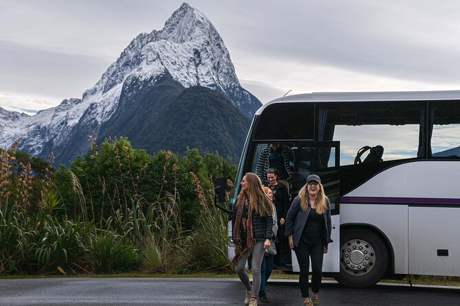 Milford Sound Coach & Cruise from Queenstown: Panoramic Views - The Homer Tunnel and the final approach