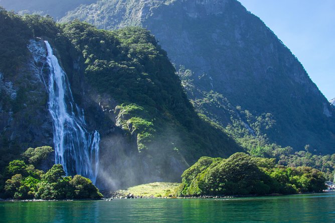 Milford Sound Glacier Flight & Cruise from Wanaka - Milford Sound from the water