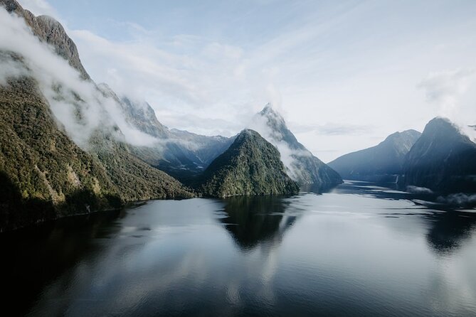 Milford Sound Grand Tour Helicopter Scenic Flight Departing from Milford Sound - Sutherland Falls and the value of landing