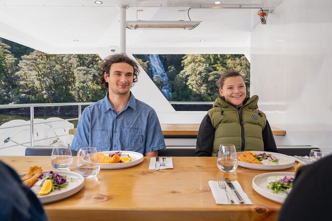 Milford Sound Luxury Lunch Cruise onboard The Fiordland Jewel - A quieter way to see Milford Sound