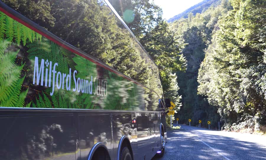 Milford Sound Premium Day Tour and Cruise from Te Anau - Leaving Te Anau for the Milford Road