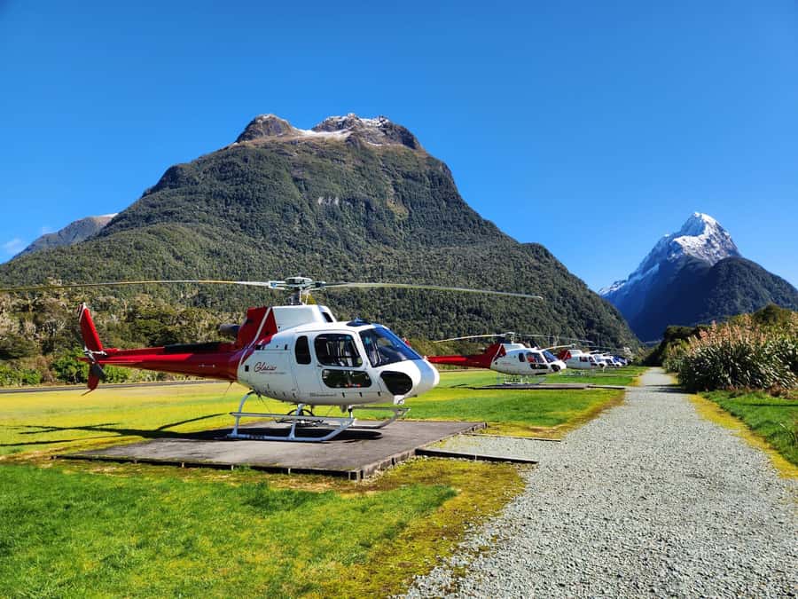 Milford Sound Scenic Helicopter Flight with Landing - Why seeing Milford Sound by helicopter changes the picture