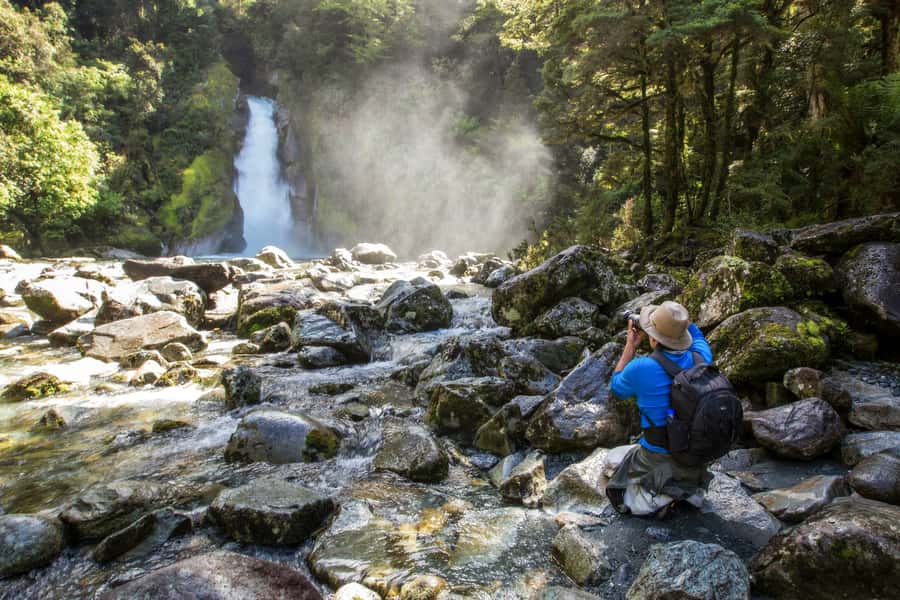 Milford Track: Full Day Guided Hike and Nature Cruise - Walking the Milford Track for 11 kilometres