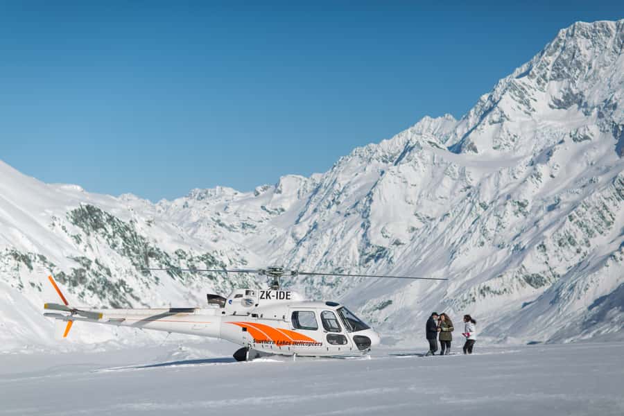 Mount Cook: 50-Minute Aoraki Scenic Helicopter Flight - From Lake Pukaki to the West Coast
