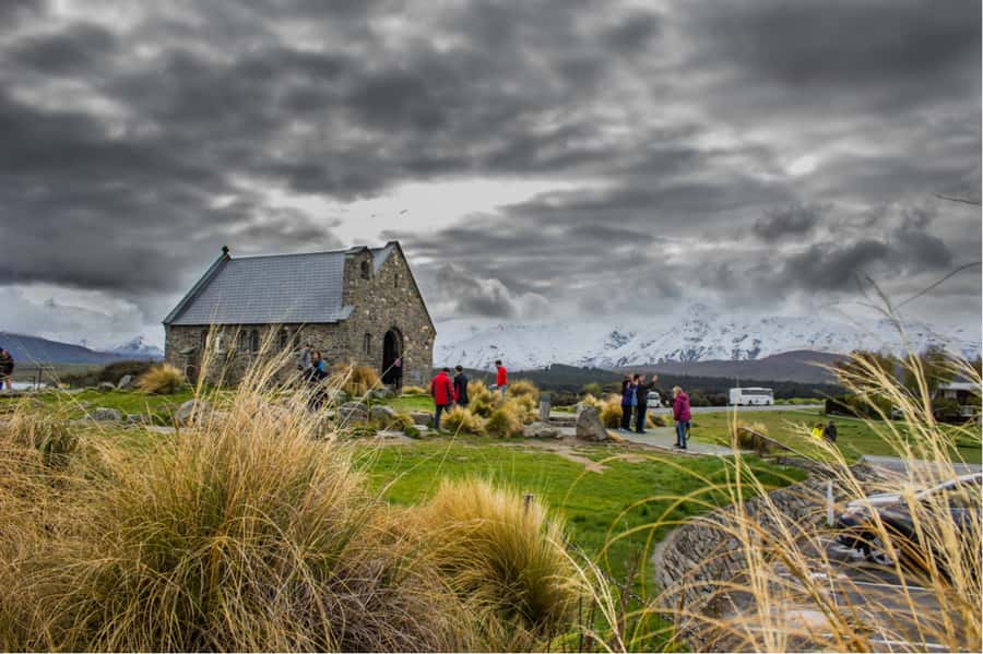 Mount Cook Full-Day Tour: Queenstown to Christchurch - Lake Tekapo and the Church of the Good Shepherd