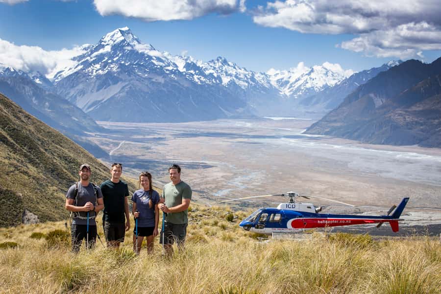 Mount Cook: Glentanner High Country Heli Hike - Reading the country shaped by glaciers