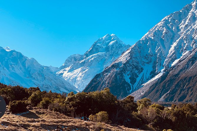 Mount Cook, Lake Tekapo and Tasman Glacier Tour from Christchurch - Geraldine and the road into the Mackenzie Basin